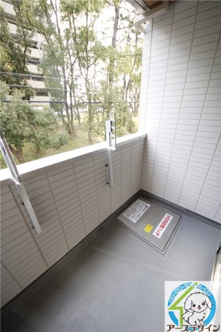 D-room北斎のバルコニー|※類似部屋