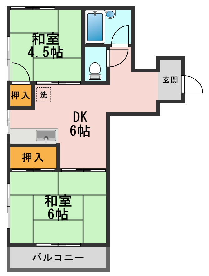 ストークハイツ鈴木の間取り