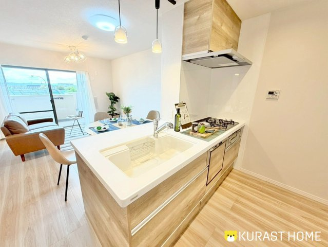 朝日プラザ伏見桂川　4階のキッチン