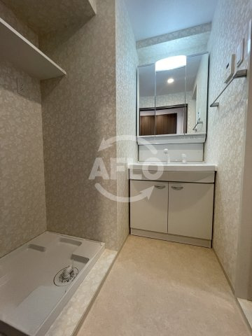 Luxe玉造南の洗面所|Luxe玉造南　脱衣所