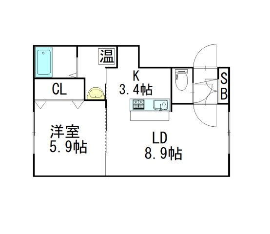 キュアの間取り