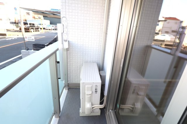 セレスティア東葛西Ⅴのバルコニー