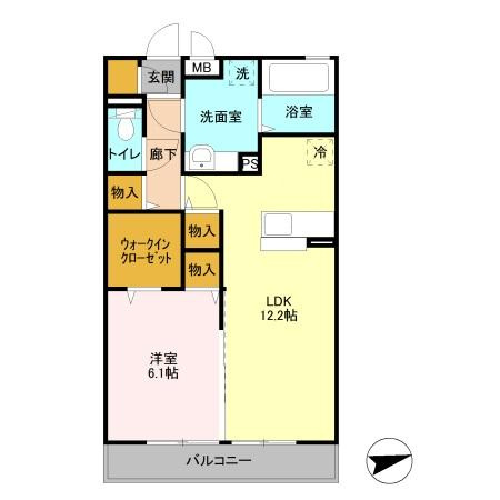 クレインヒルズの間取り