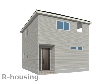 【外観】 | 【新築戸建て】潟上市天王第18　1号棟 | ※完成イメージです