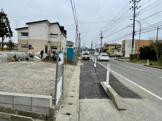 【前面道路含む現地写真】 | 【新築戸建て】潟上市天王第18　1号棟 | 2026年4月撮影