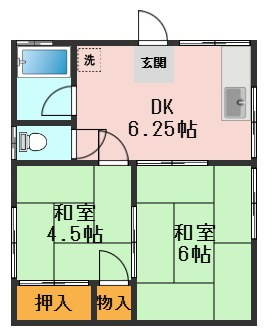 サニーエルムの間取り