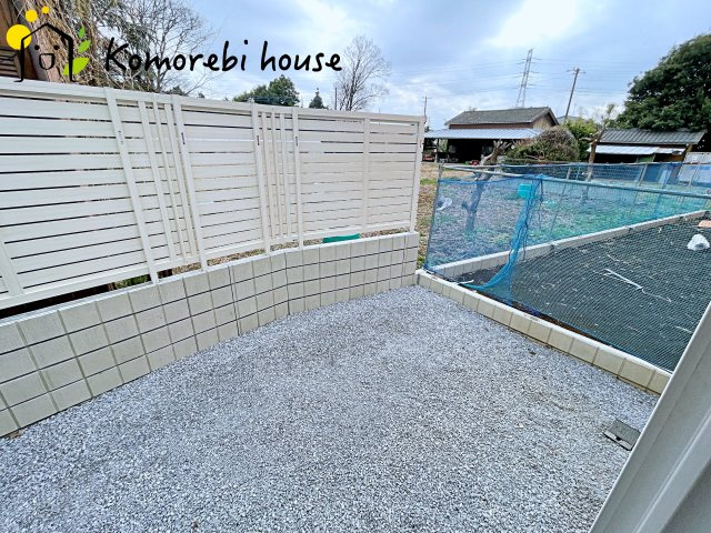さいたま市見沼区宮ヶ谷塔　新築一戸建ての庭|お庭で自由な時間を過ごせます