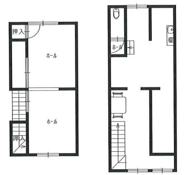 堺市北区新金岡町　貸店舗[物件番号：924392] の間取り