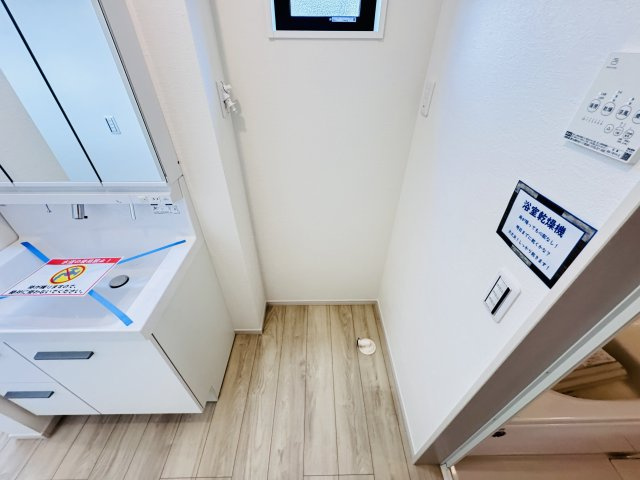 柏市柏新築戸建（柏９期）のランドリースペース|洗濯機置き場