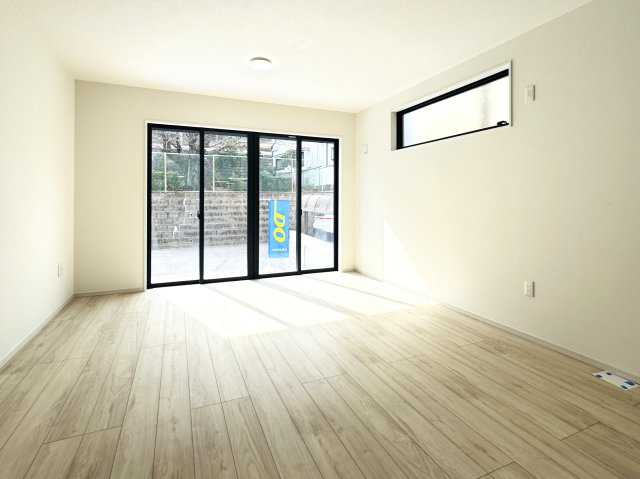 柏市柏新築戸建（柏９期）の居間・リビング|21.2帖リビングダイニングキッチン