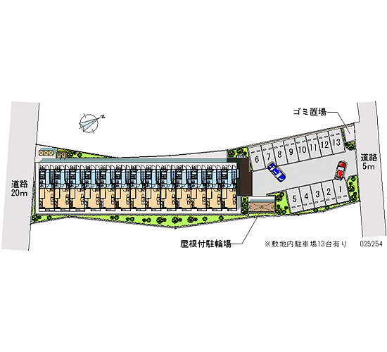 【駐車場】 | レオパレスHSIRIVERⅡ | 画像4