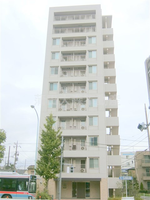 BlancCiel南蒲田の外観|2019年2月築　RC鉄筋コンクリート造地上11階建て総戸数38戸
東京都大田区南蒲田1丁目　京急空港線糀谷駅徒歩5分、京急蒲田駅徒歩8分