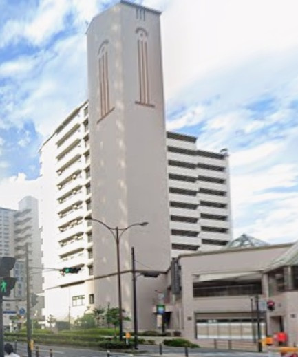 あべのポンテの外観