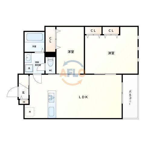 エムズ谷六の間取り|エムズ谷六　間取り