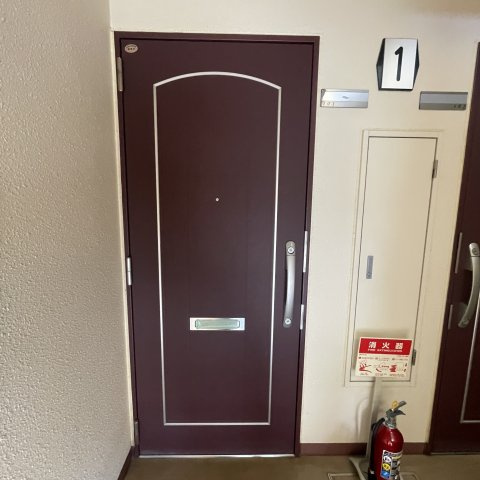 グランコート登別の玄関