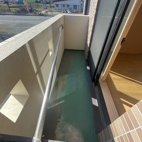 グランコート登別のバルコニー