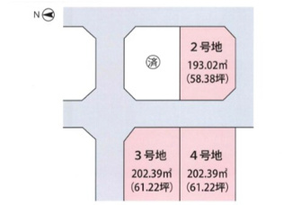 【区画図】 | 七日市　全４区画
