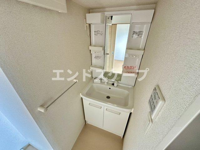 カーサ　モデルノＢの洗面所|高崎、前橋のお部屋探しはエンドスケープまで！お客様の理想お聞かせ下さい♪