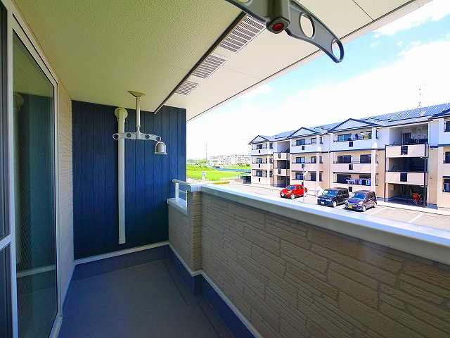 アルバ　Ⅲの展望|日当たりも良好です。