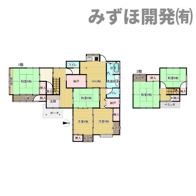 天童市大字高木字鳥居960の間取り
