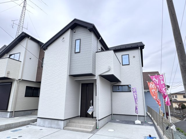 流山市東深井新築戸建（東深井17期）の外観|2号棟外観・完成済み内覧可能です！
