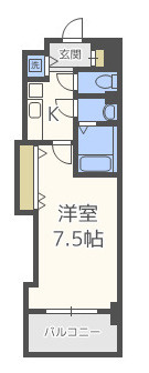 Luxe我孫子の間取り