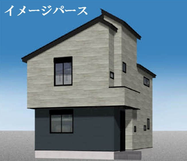 戸塚区平戸町 新築戸建 6290万円の外観パース