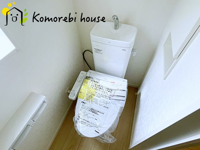 上尾市大谷本郷　第8　新築一戸建て　クレイドルガーデン　06のトイレ|トイレもきれいです