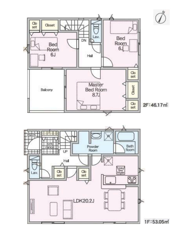 上尾市大谷本郷　第8　新築一戸建て　クレイドルガーデン　06