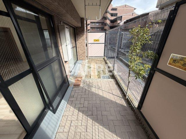 サンスーシ南千里のバルコニー