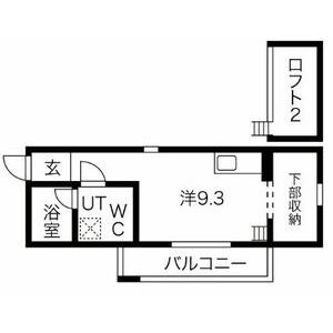 Casa ciruela(カーサ シルエラ)　名古屋市賃貸　仲介手数料無料の間取り