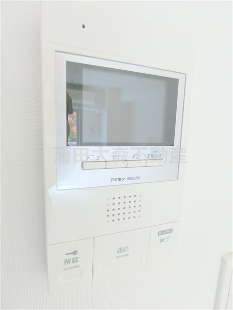 ウイングプレミア蒲田の設備|TVモニター付オートロック