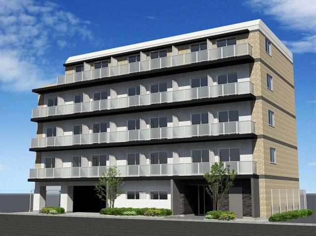 ウイングプレミア蒲田の外観パース