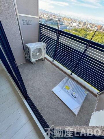 LUXENA住之江公園のバルコニー