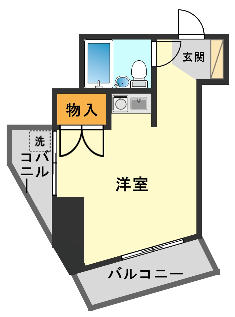 アルテハイム小岩の間取り