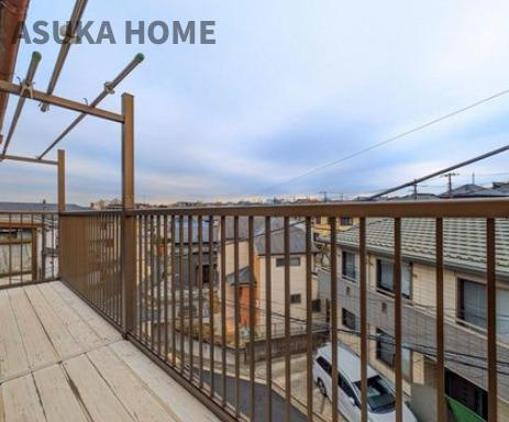 南区六ツ川3丁目戸建てのその他|バルコニーからの眺望になります。眺望良好で陽当たり良好ですね。