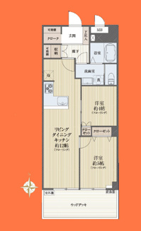 【間取り】 | 秀和第2奥沢レジデンス