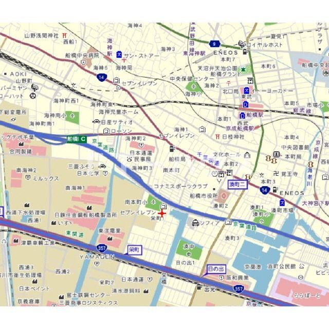 アスピリア トレゾールの地図