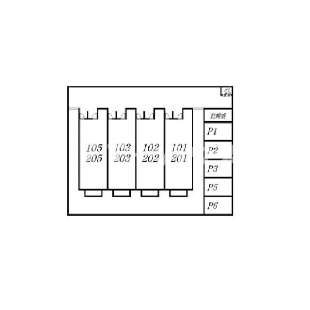 アスピリア トレゾールの区画図