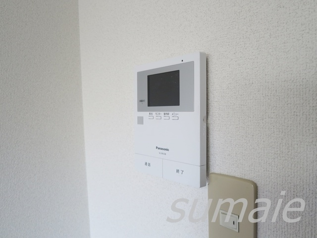 フローラ水山Ⅱのセキュリティ|モニター付きインターホンです