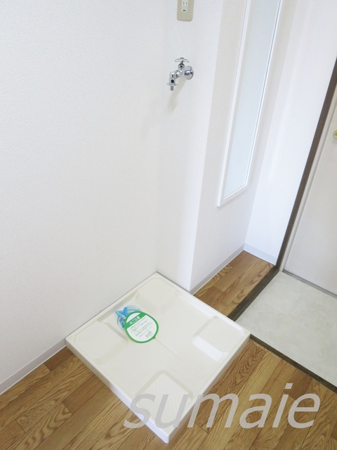 フローラ水山Ⅱの設備|洗濯機置き場です