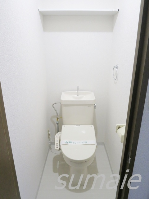 フローラ水山Ⅱのトイレ|ゆったりとした空間のトイレです