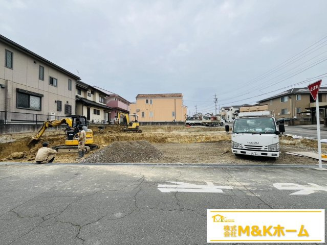 知多市梅が丘1丁目　全3棟　3号棟の外観|R8.3.2撮影　全居室フローリング♪