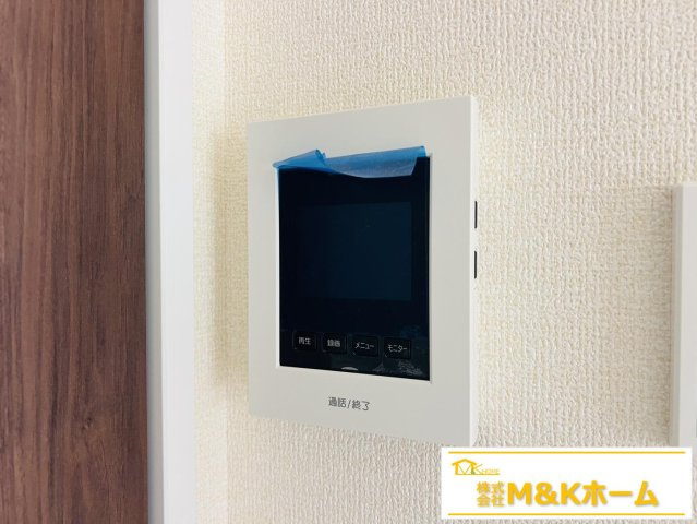 知多市梅が丘1丁目　全3棟　3号棟の設備|モニター付きインターホン♪