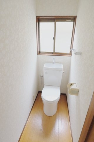 新宅貸家のトイレ