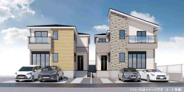 横浜市青葉区大場町 新築戸建て【仲介手数料無料】カースペース2台