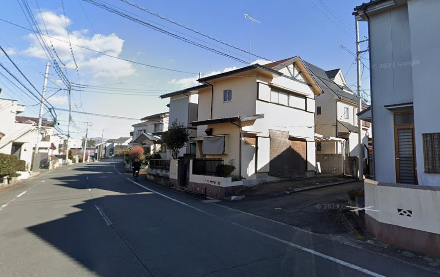 【土地】鶴ヶ島市脚折売地の外観|陽当り良好
解放感ある角地です！