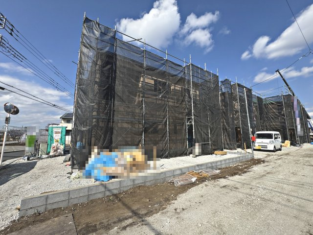 入間市野田・全6棟　新築一戸建　2号棟　～LDK16.2帖～の外観|現地写真（2026年3月16日撮影）