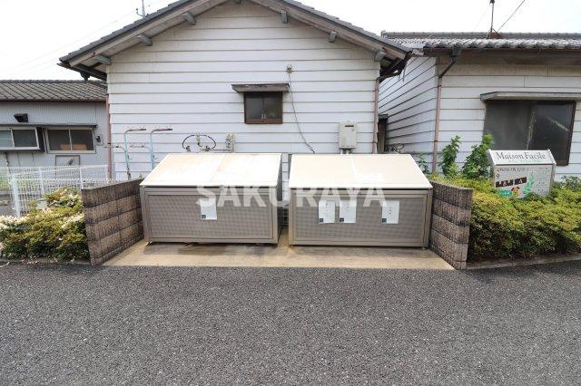 メゾンファシルの設備|敷地内ごみステーション