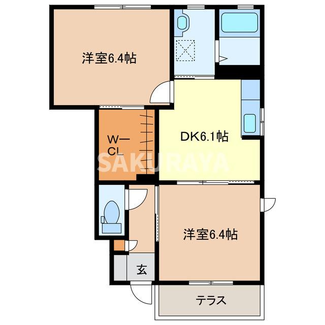 メゾンファシルの間取り